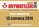 Trwa nabór wniosków do Budżetu Obywatelskiego 2015